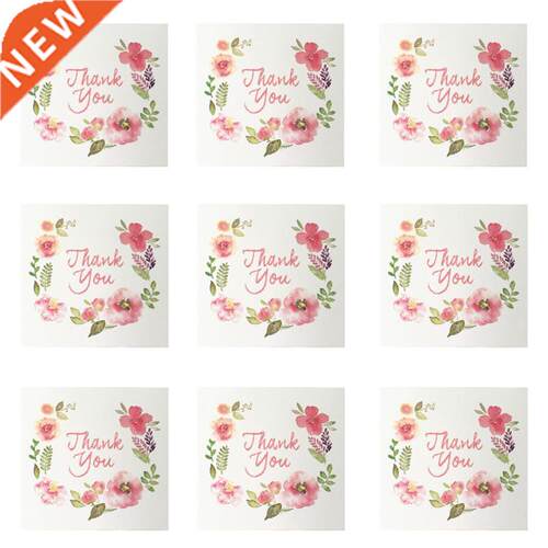 50pcs Mini Thank You Cards Greeting Cards Creative Birthday