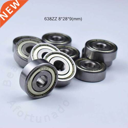 10pcs 638ZZ 8*28*9(mm) free ipping chrome steel Metal Sea