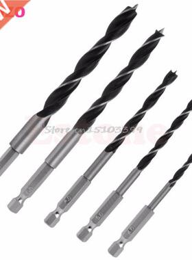 Drill Bit Set 4 5 6 8 10mm Quick Change Metal Tools 1/4 Hex
