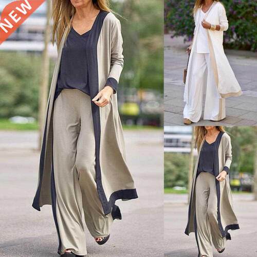 utumn Winter 1 Set Stylish Crdign Cot Sling Top Pnts Ho