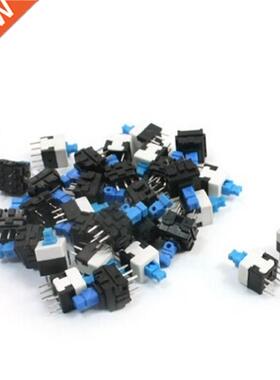 8x8mm Square Mini Pu Button Self-locking Switch Multimete