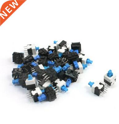 8x8mm Square Mini Pu Button Self-locking Switch Multimete
