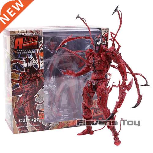 Marvel Revoltech Series NO.008 Carnage Deadpool Spiderman Gw