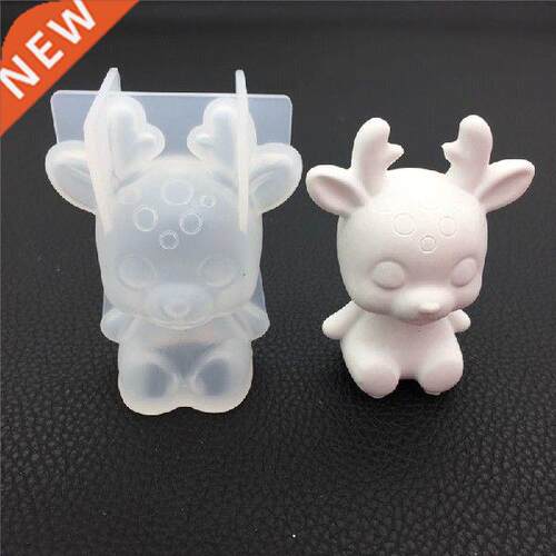 ouke Trnsprent Mirror Unicorn niml Elk Ber Silicone