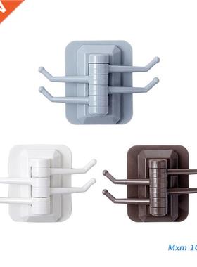 180° Rotatable Key Hooks rong icky Hook Bathroom Towel