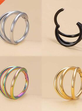 1PC 16G 18G Ear Tragus Cartilage Daith Helix Earring Surgica