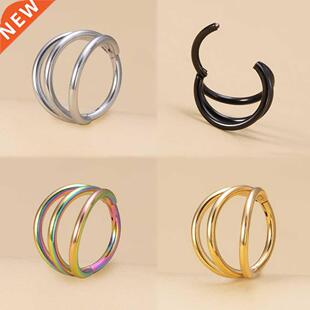 1PC 16G 18G Ear Tragus Cartilage Daith Helix Earring Surgica