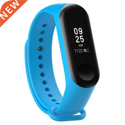 Smart Bracelet For Xiaomi Mi Band 3 4， Silicone Strap Brace