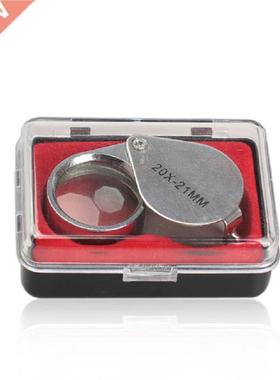 Loupe Magnifier Mini Jewelry Loupe Glass 20X Folding Magnifi