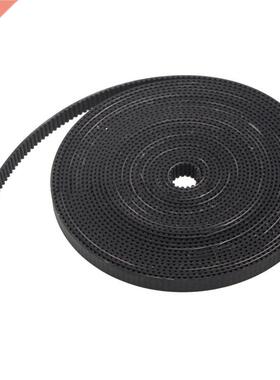2m 2GT 6mm Rubber Pulley Timing Belt + 2pcs 20T Tooth 5mm Ge