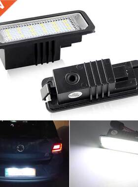 2x Number License Plate Light Lamp No Error 18SMD LED 12V 65