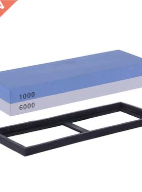 Professional Grade 2-IN-1 1000/6000 Grit Whetstone 2-sided C