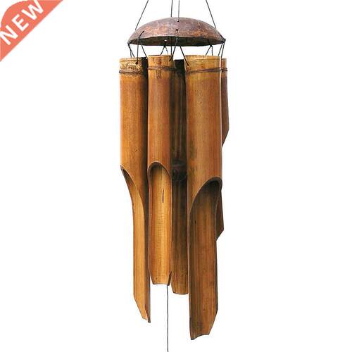 Bamboo Wind Chime Handmade Indoor Outdoor Wall Hanging Wind