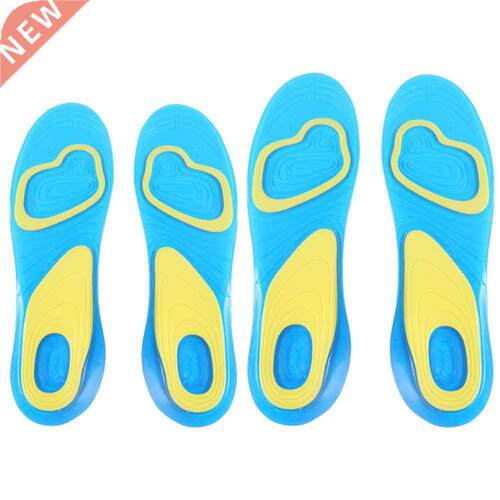 Silicone Anti-Slip Gel Soft Sport Insole Cushion Pad Orthoti