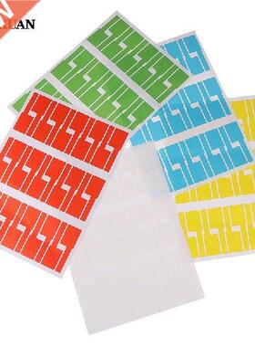 30pcs/sheet Self-adhesive Cable Sticker Waterproof