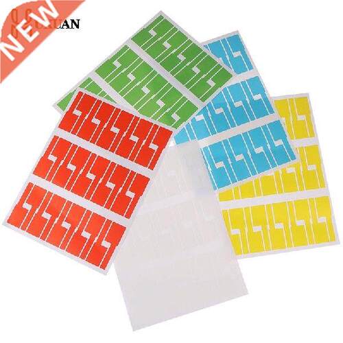 30pcs/sheet Self-adhesive Cable Sticker Waterproof