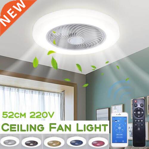 52cm Smart Celng Fan wth Lghts Adjustable Speed Remote C