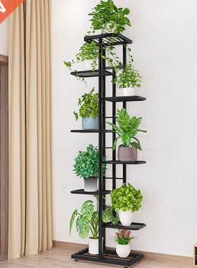8 Tier Metal Plant Stand 9 Flower Pot Holder Shelves Planter