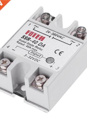 Solid State Relay Module Single Phase DC 3-32V to AC 24-380