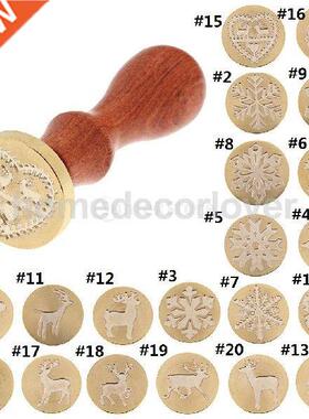 Xmas Deer/Snowflake/Jingle Bell Sealing Wax Seal Stamp for