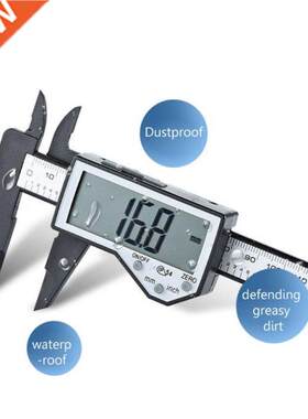 Digital Caliper Waterproof IP54 Large LCD Screen Carbon Fibe