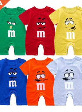2022 Cheap Cotton Funny Baby Romper ort Baby Clothing Summ
