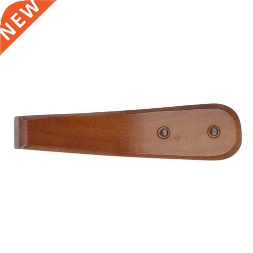 2Pcs Rustic Wall Mounted Beech Wood Hook Coat Rack Hooks Mo