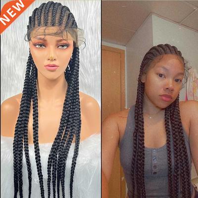 Braided Wigs Full Lace Wig 4inches Braiding Hair For Black