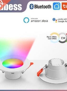 Recessed Spot LED Work With Bluetooth RGB Dimmable Smart