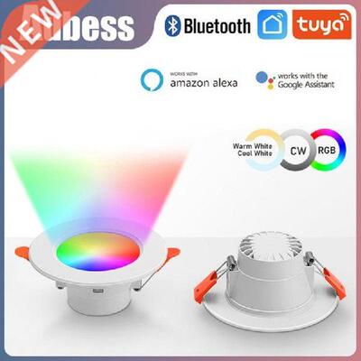 Recessed Spot LED Work With Bluetooth RGB Dimmable Smart