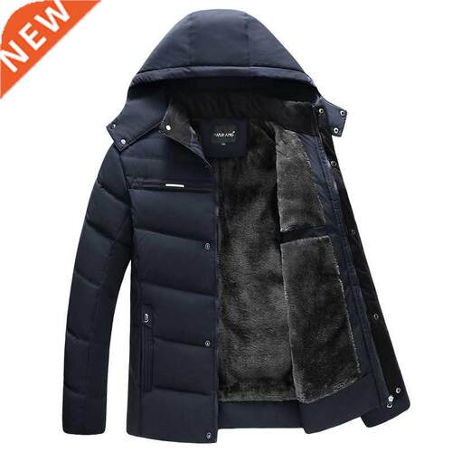 Parka Men Coats 2022 Winter Jacket Men Thicken Hooded Waterp