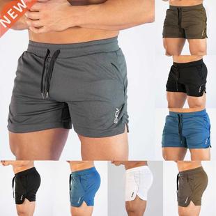 2021 Casual Men's Shorts Training Running Sport Workout