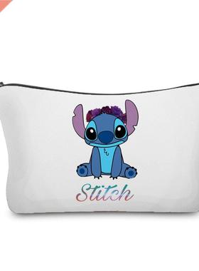 Lilo & Stitch Printed Cosmetic Bags Ctoon Women Travel P