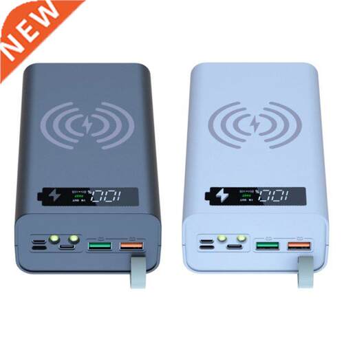 18650 Power Bank Case PD QI Mobilephone Fast Charge Wireless
