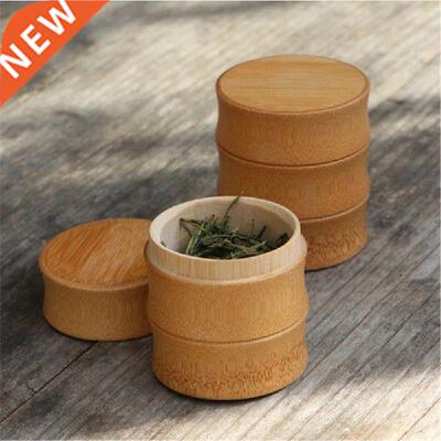 Hot New Bamboo Storage Bottle Kitchen Tea Container Jar