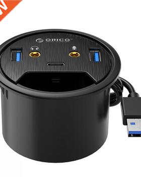 ORICO DESK-2U1C Desktop Grommet USB .0 HUB Type-A Type-C Au