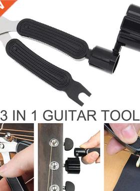 3 in 1 Guitar Peg String Winder + String Pin Puller + String