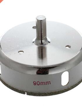 90mm dia diamond coated drill hole saw cutter for glass cera