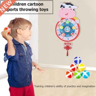 Childen Taget Sticky Dats Ball Toy Thow Datboad Sots