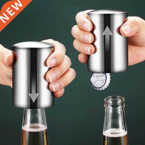 Stainless Steel Beer Bottle Opener,Automatic Beer Opener,Win