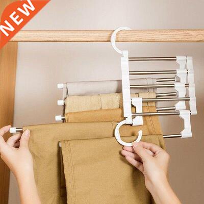 5 n 1 Trouser Rack Stanless Steel Clothng Racks Bedroom