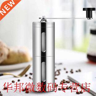 Manual Coffee Grinder Stainless Steel Coffee Bean Spices See