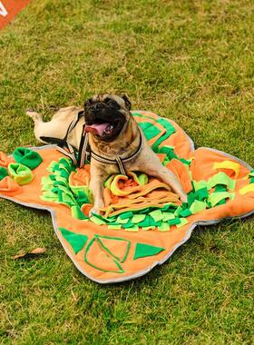 Dog Toys Increase IQ Snuffle Mat Slow Dispensing Feeder Pet