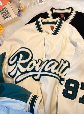 Harajuku Bomber Jackets Women Coat Men's Couple Base