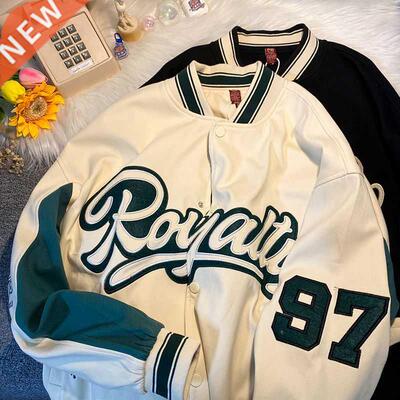 Harajuku Bomber Jackets Women Coat Men's Couple Base