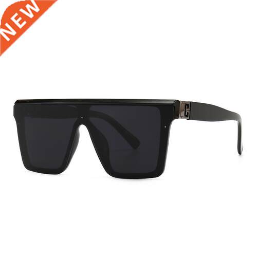 Vintage Luxury Designer Brand Fashion Oversized Square Sungl