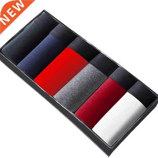 6pcs/Lot Cotton Male Panties Men's Underwear Boxers Breathab