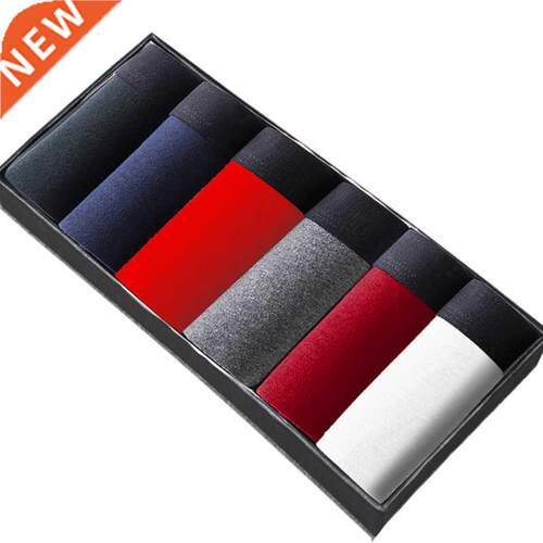 6pcs/Lot Cotton Male Panties Men's Underwear Boxers Breathab