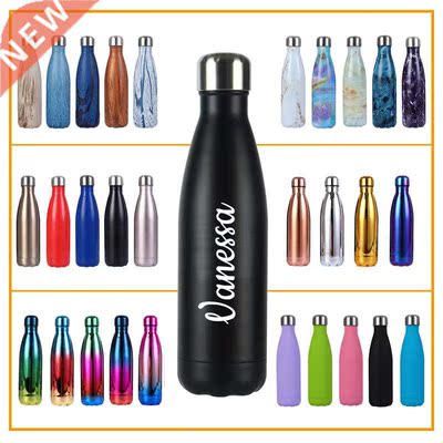 LOGO Custom Thermos Bottle Vacuum Flasks Stainless Steel