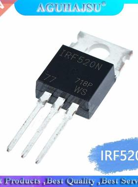 10PCS IRF520 TO-220 IRF520N TO220 IRF520NPBF High power FET